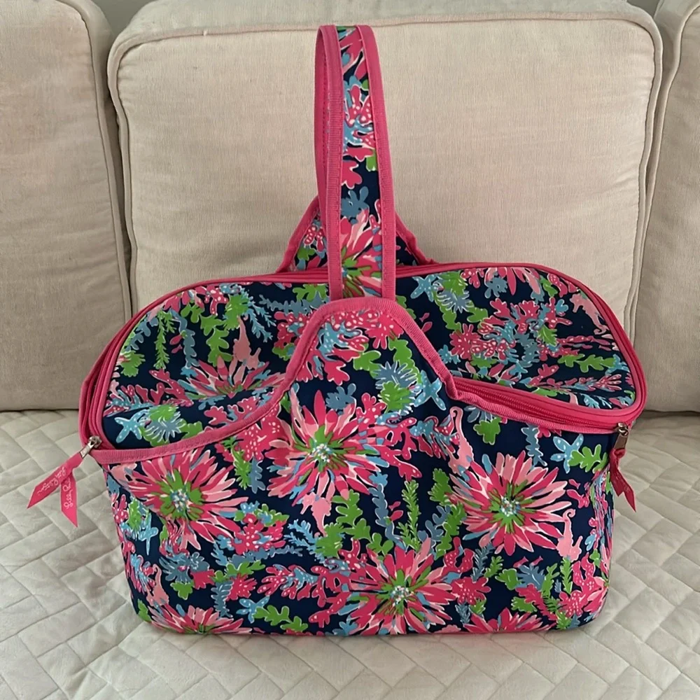 Lilly Pulitzer Insulated Tote/Bag - Picture 4 of 9
